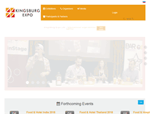 Tablet Screenshot of kingsburgexpo.com